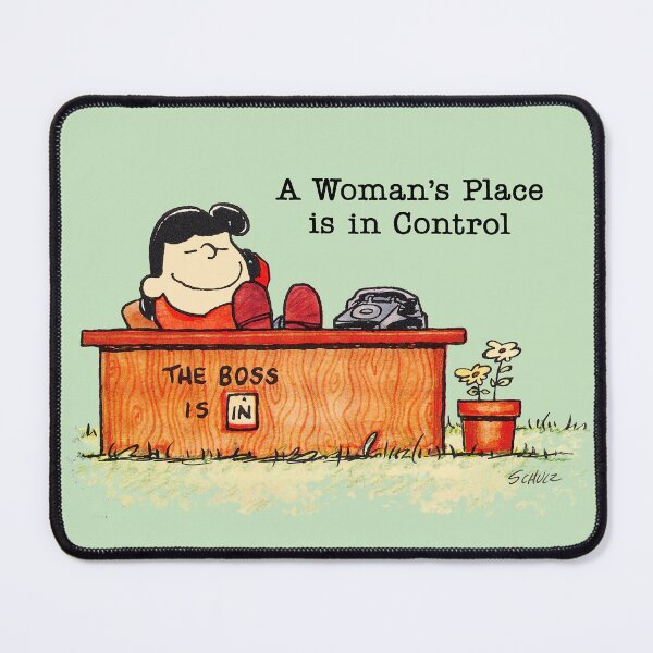 Item preview, Lucy - A woman's place is in control designed and sold by Schulz Lightprint Studio.