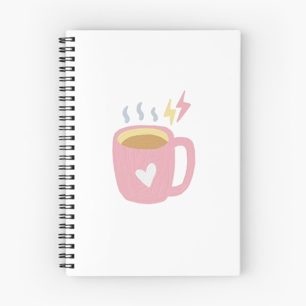 Item preview, Cute Pink Coffee Mug Illustration | Cozy Morning Aesthetic Art designed and sold by Anju_an_artist.