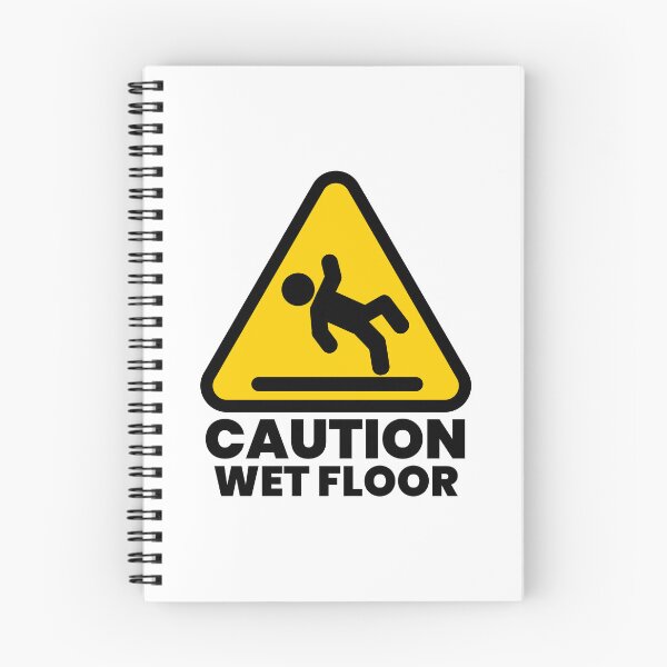 Item preview, Caution Wet Floor Warning Sign designed and sold by Shape Snip Studio.