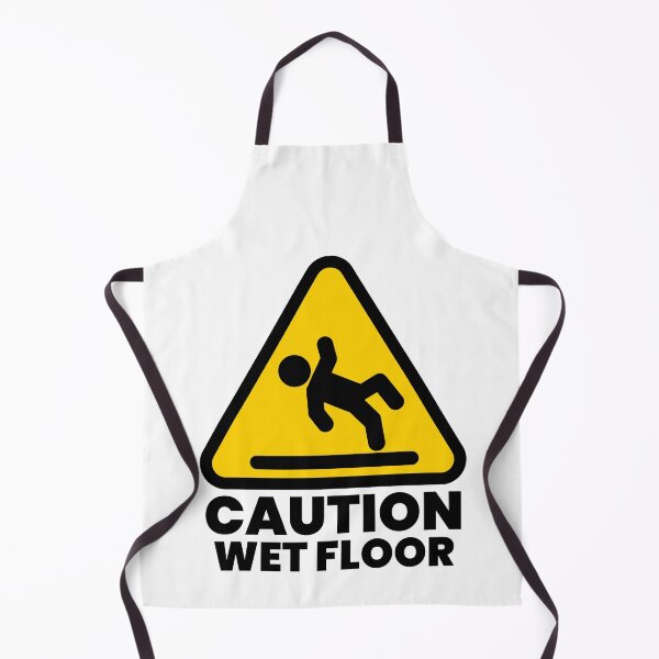 Item preview, Caution Wet Floor Warning Sign designed and sold by Shape Snip Studio.