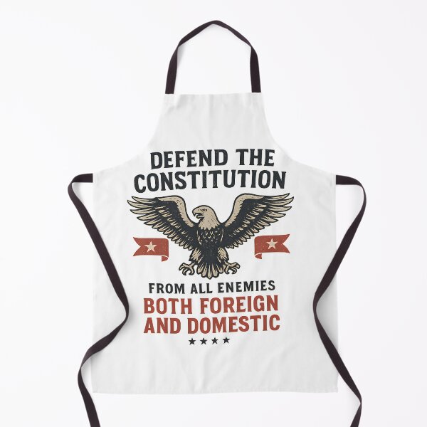 Item preview, Defend The Constitution From All Enemies Both Foreign And Domestic designed and sold by HorusXArt.