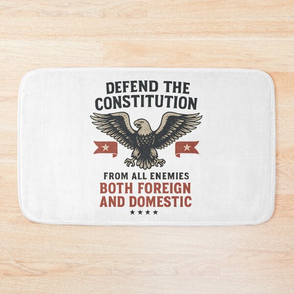 Item preview, Defend The Constitution From All Enemies Both Foreign And Domestic designed and sold by HorusXArt.