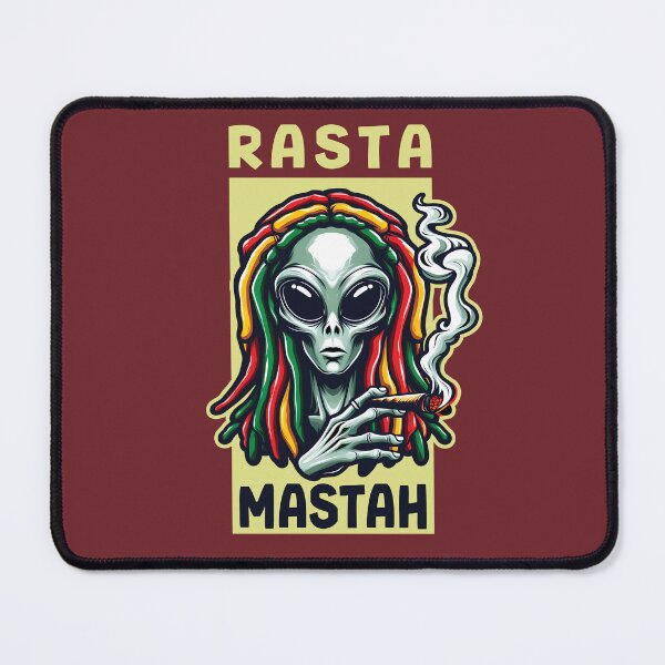 Item preview, Rasta Mastah Alien designed and sold by DexHubDigital.