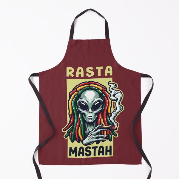 Item preview, Rasta Mastah Alien designed and sold by DexHubDigital.