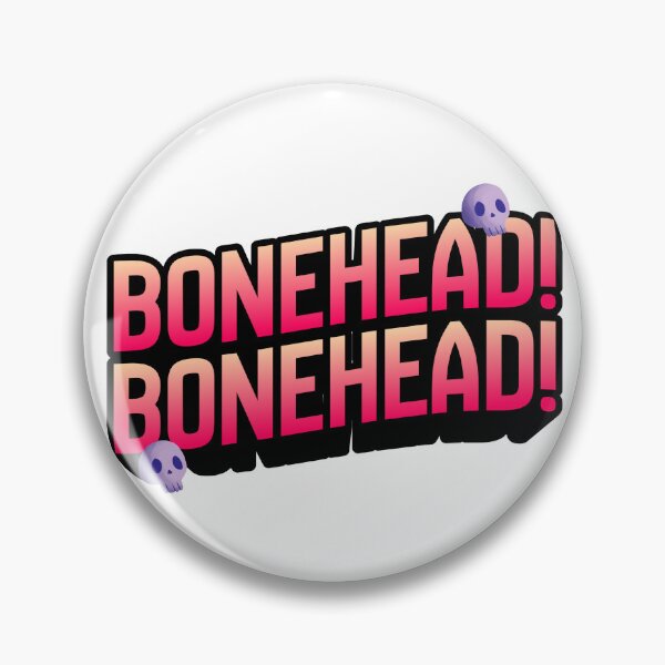 Item preview, BONEHEAD | F.R.I.E.N.D.S. Design Sticker, Pin, Shirt etc. designed and sold by eggface.sandwich.