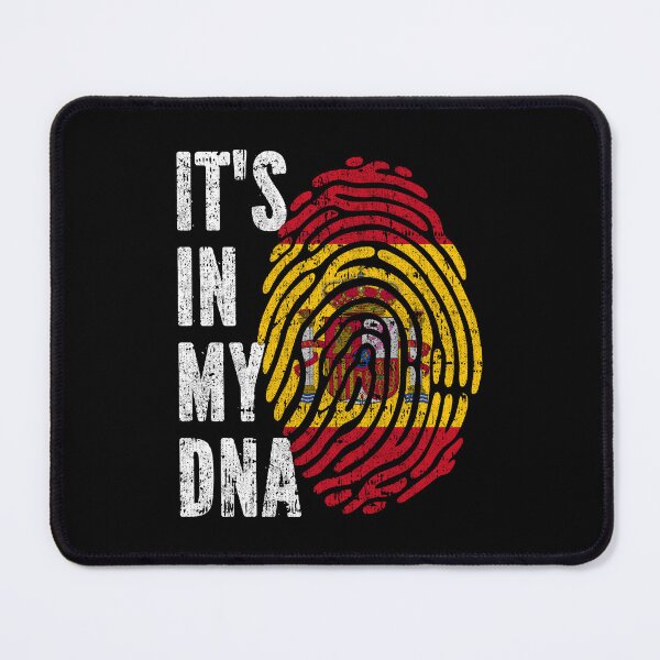 Item preview, IT'S IN MY DNA Spain Flag Roots designed and sold by CosmoKitsch.