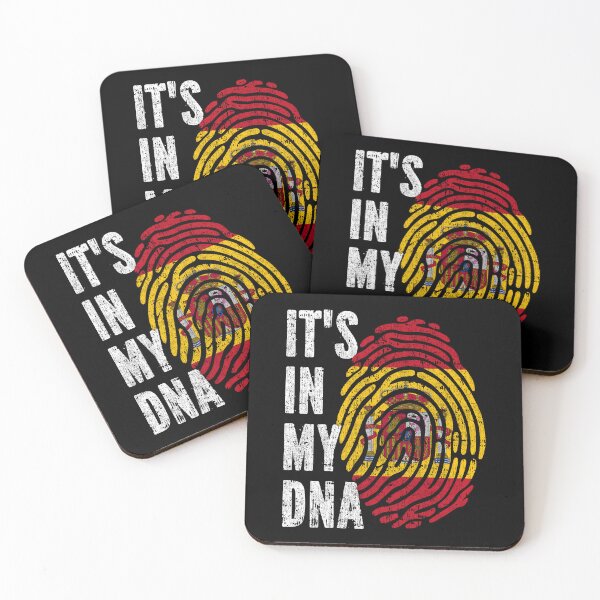 Item preview, IT'S IN MY DNA Spain Flag Roots designed and sold by CosmoKitsch.