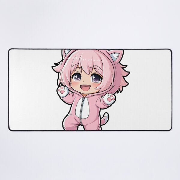 Item preview, Pink hair anime Girl-soft Aesthetic illustration  designed and sold by designhivebyj.