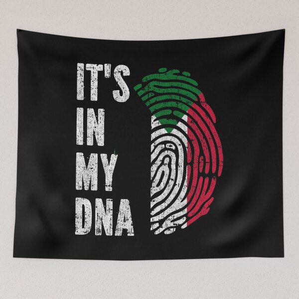 Item preview, IT'S IN MY DNA Sudan Flag Roots designed and sold by CosmoKitsch.
