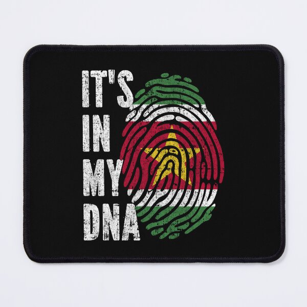 Item preview, IT'S IN MY DNA Suriname Flag Roots designed and sold by CosmoKitsch.