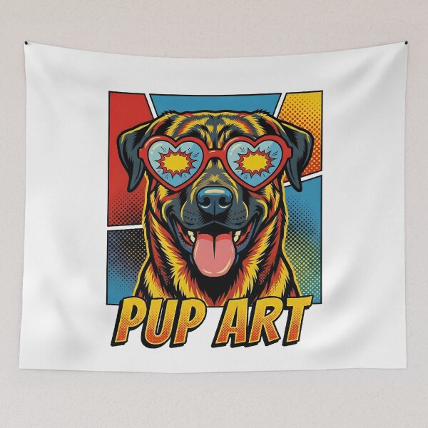 Item preview, Pop Art Dutch Shepherd Retro Dog designed and sold by k3rstman1.