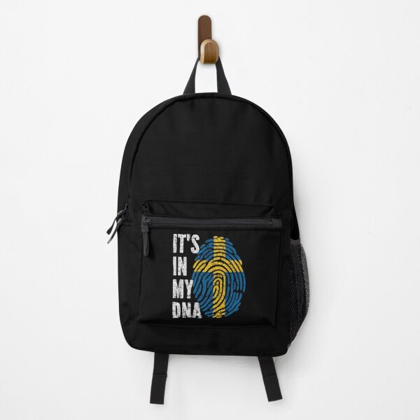 Item preview, IT'S IN MY DNA Sweden Flag Roots designed and sold by CosmoKitsch.