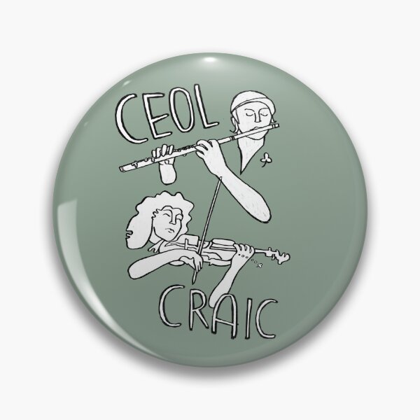 Item preview, Irish music, ceol agus craic designed and sold by badlydrawnbabe.