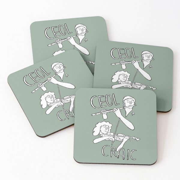 Item preview, Irish music, ceol agus craic designed and sold by badlydrawnbabe.
