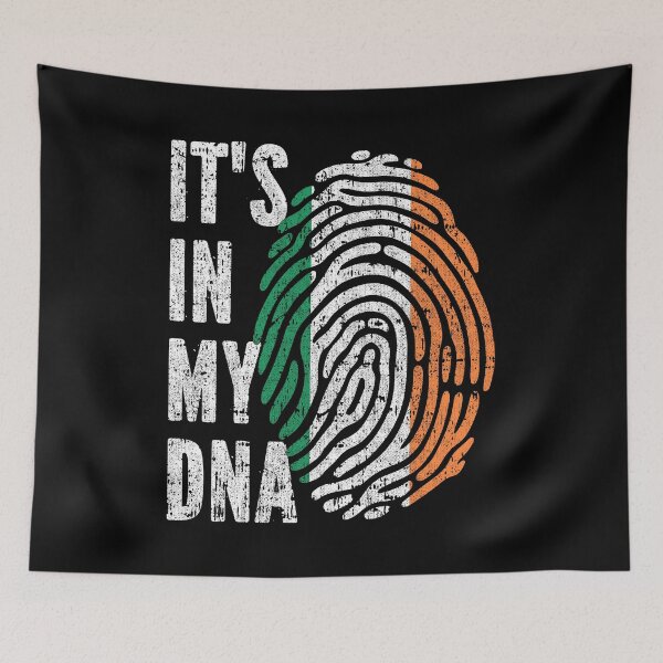 Item preview, IT'S IN MY DNA Ireland Flag Roots designed and sold by CosmoKitsch.
