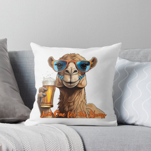 Item preview, Camel Wearing Sunglasses Having A Beer For The Hump designed and sold by HorusXArt.