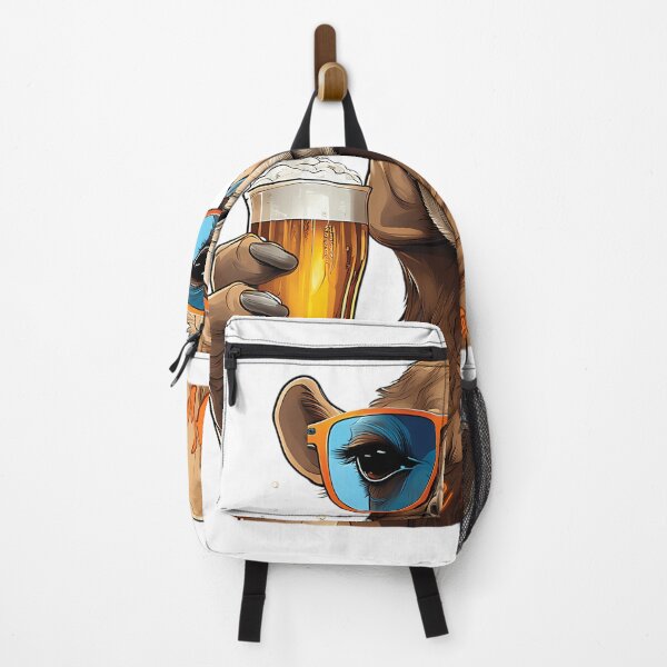 Item preview, Camel Wearing Sunglasses Having A Beer For The Hump designed and sold by HorusXArt.