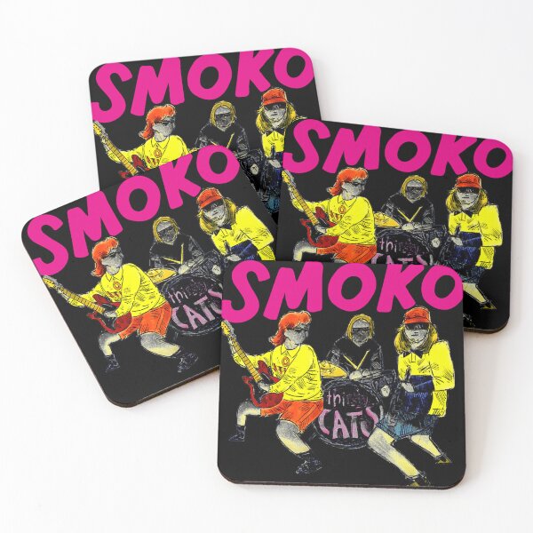Item preview,  Smoko Thirsty Cats designed and sold by NoahAPPAREL.