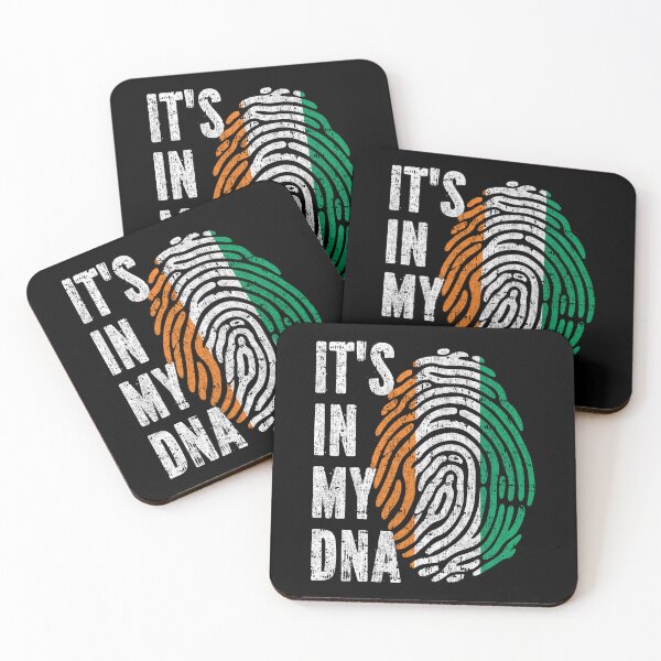 Item preview, IT'S IN MY DNA Ivory Coast Flag Roots designed and sold by CosmoKitsch.