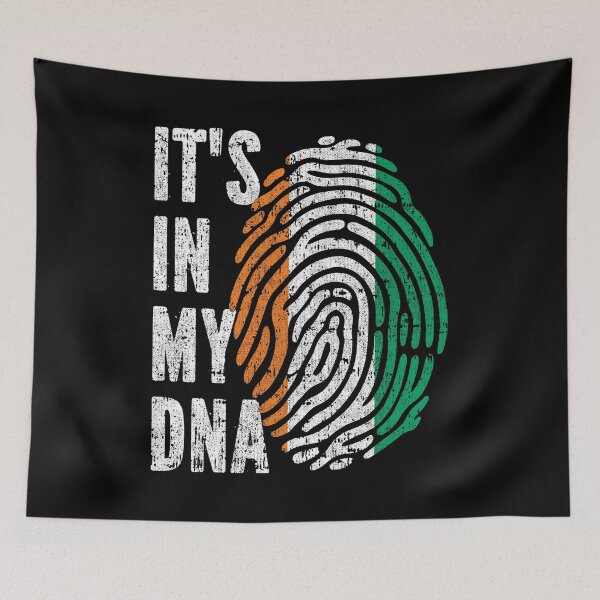 Item preview, IT'S IN MY DNA Ivory Coast Flag Roots designed and sold by CosmoKitsch.