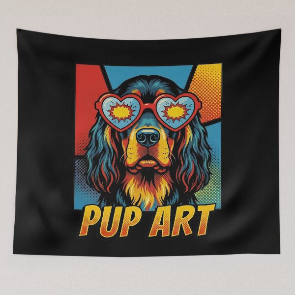 Item preview, Pop Art Gordon Setter Retro Dog designed and sold by k3rstman1.