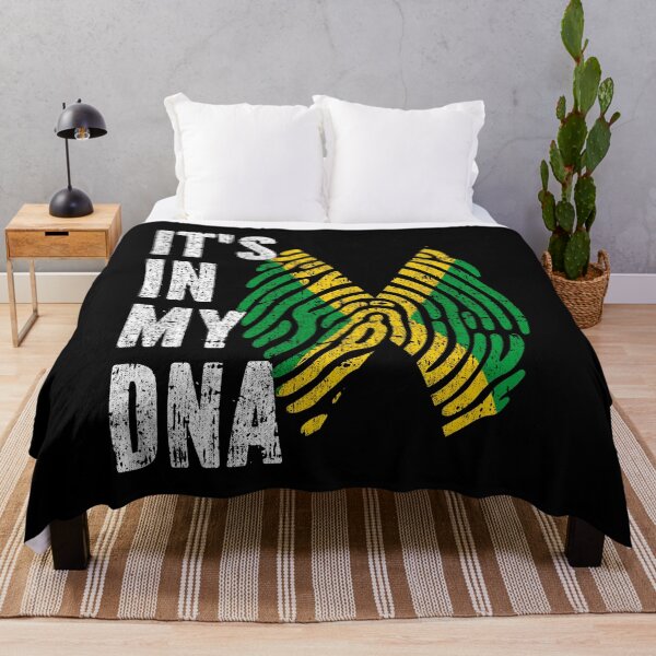 Item preview, IT'S IN MY DNA Jamaica Flag Roots designed and sold by CosmoKitsch.