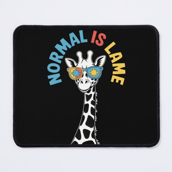 Item preview, Normal Is Lame - Giraffe Autistic Puzzle Autism Awareness designed and sold by lilensgavadur.