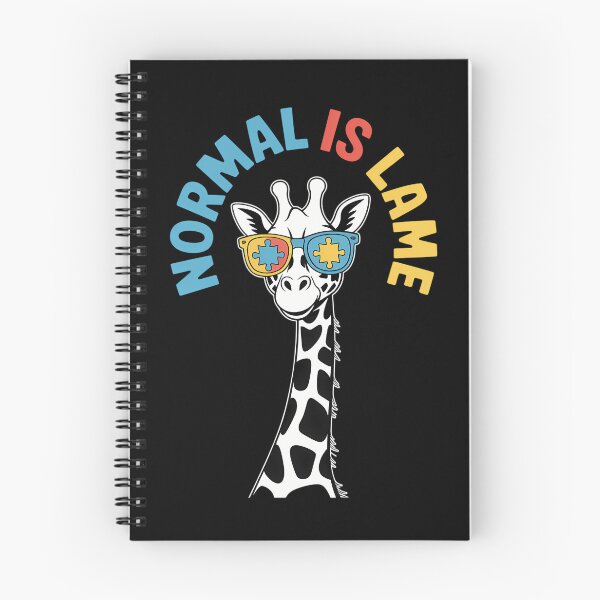 Item preview, Normal Is Lame - Giraffe Autistic Puzzle Autism Awareness designed and sold by lilensgavadur.