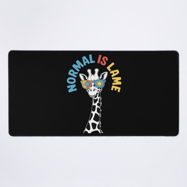 Item preview, Normal Is Lame - Giraffe Autistic Puzzle Autism Awareness designed and sold by lilensgavadur.