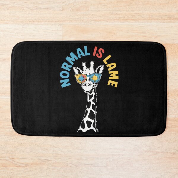 Item preview, Normal Is Lame - Giraffe Autistic Puzzle Autism Awareness designed and sold by lilensgavadur.