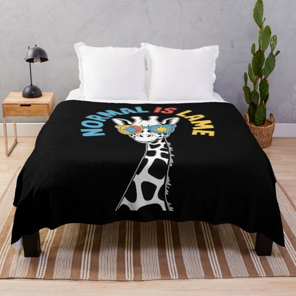 Item preview, Normal Is Lame - Giraffe Autistic Puzzle Autism Awareness designed and sold by lilensgavadur.