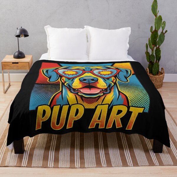 Artikelvorschau, Pop-Art-Dogge im Retro-Stil entworfen und verkauft von k3rstman1.