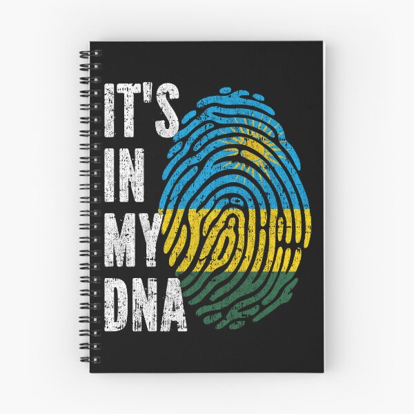 Item preview, IT'S IN MY DNA Rwanda Flag Roots designed and sold by CosmoKitsch.