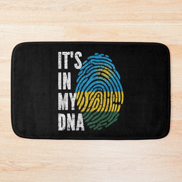 Item preview, IT'S IN MY DNA Rwanda Flag Roots designed and sold by CosmoKitsch.