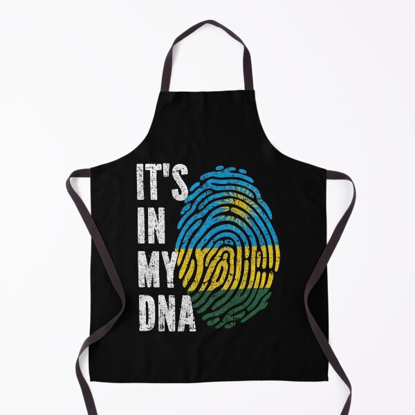 Item preview, IT'S IN MY DNA Rwanda Flag Roots designed and sold by CosmoKitsch.