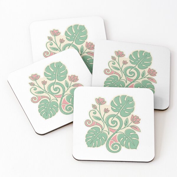 Item preview, Sage Green Monstera Minimalist Single Line Botanical  designed and sold by SheebRock.