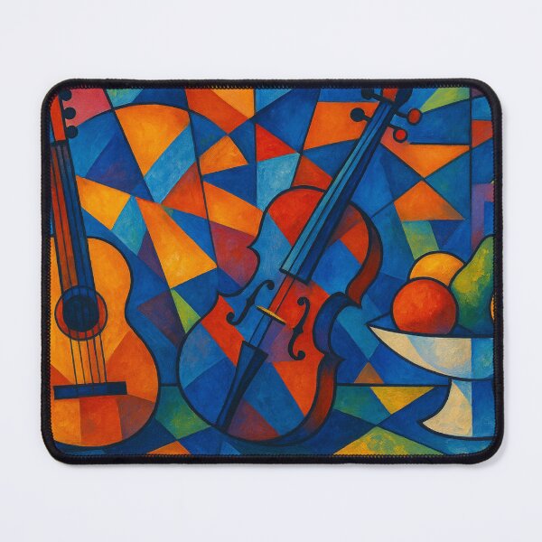 Item preview, Cubist timbres and fruits designed and sold by Sigtrix.