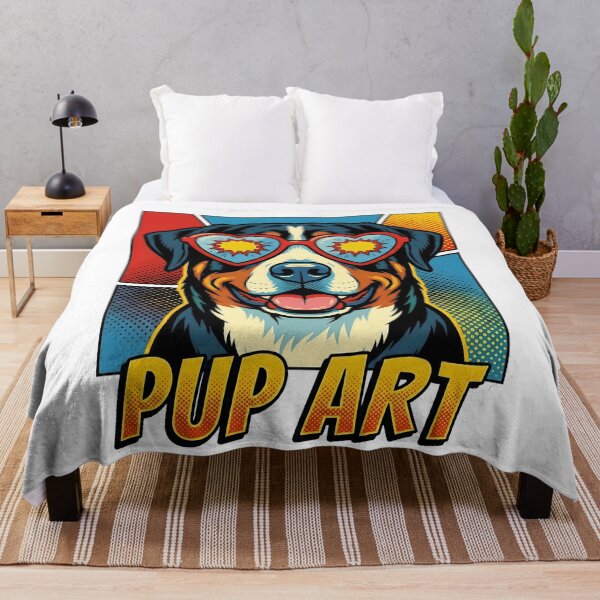 Item preview, Pop Art Greater Swiss Mountain Dog Retro Dog designed and sold by k3rstman1.