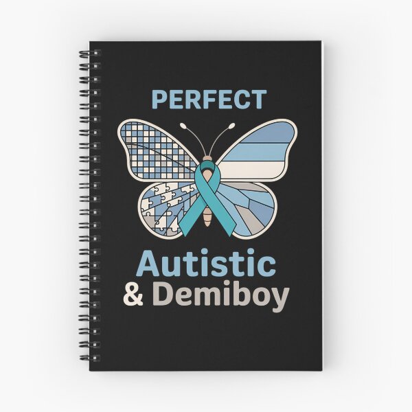 Item preview, Perfect Autistic & Demiboy Autism Awareness Pride Butterfly designed and sold by comptorasunfia.