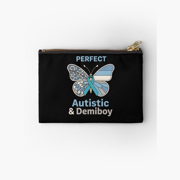 Item preview, Perfect Autistic & Demiboy Autism Awareness Pride Butterfly designed and sold by comptorasunfia.