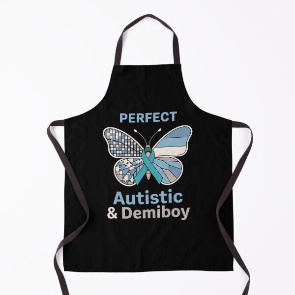 Item preview, Perfect Autistic & Demiboy Autism Awareness Pride Butterfly designed and sold by comptorasunfia.
