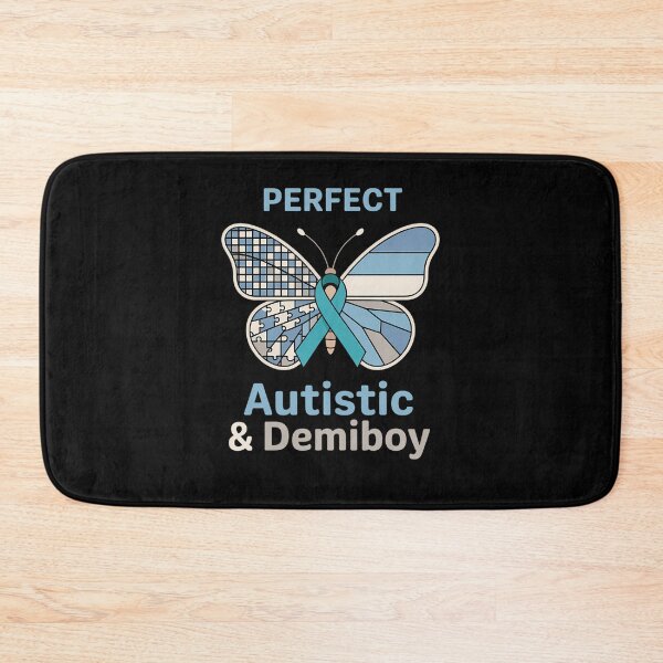 Item preview, Perfect Autistic & Demiboy Autism Awareness Pride Butterfly designed and sold by comptorasunfia.
