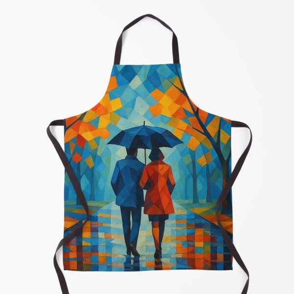 Item preview, Autumn walk with umbrella designed and sold by Sigtrix.