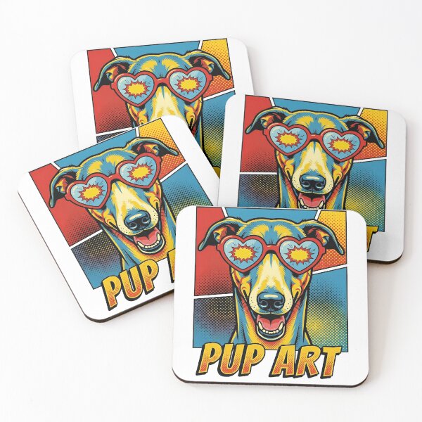 Item preview, Pop Art Greyhound Retro Dog designed and sold by k3rstman1.