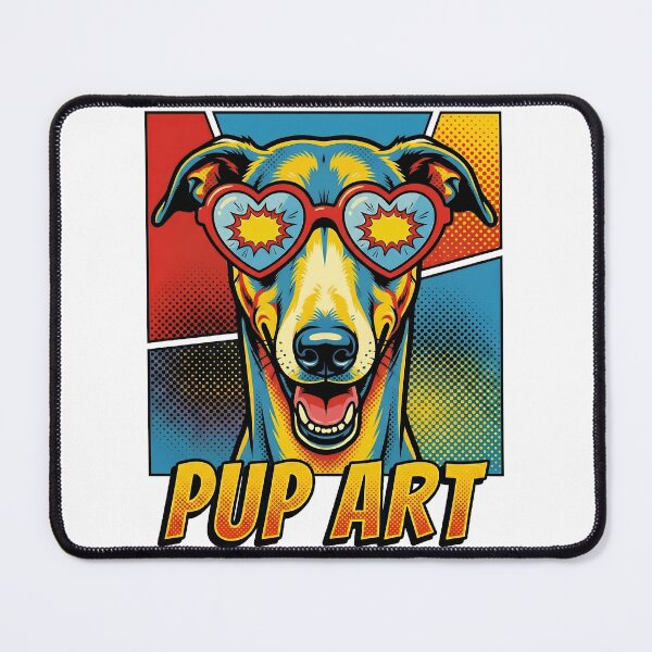 Item preview, Pop Art Greyhound Retro Dog designed and sold by k3rstman1.