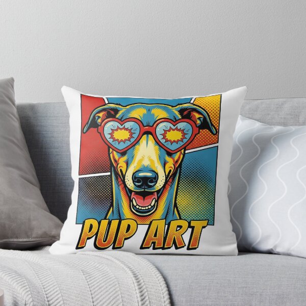 Item preview, Pop Art Greyhound Retro Dog designed and sold by k3rstman1.