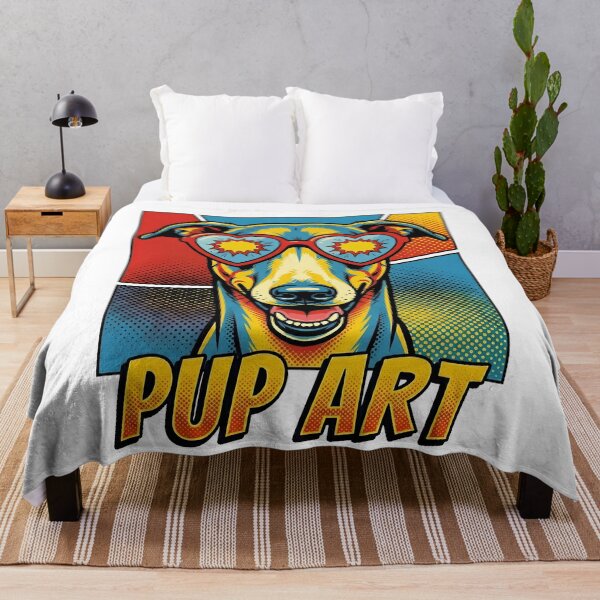 Item preview, Pop Art Greyhound Retro Dog designed and sold by k3rstman1.