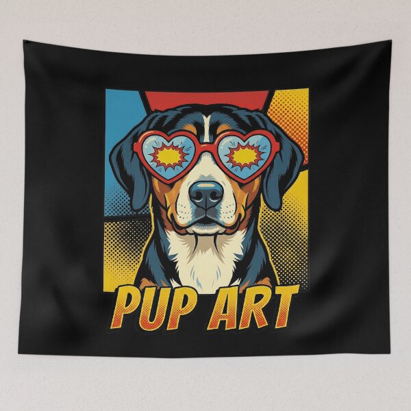Item preview, Pop Art Hamiltonstovare Retro Dog designed and sold by k3rstman1.