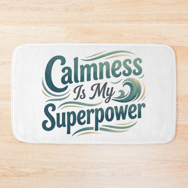 Item preview, calm down, calmness, meditation, superpower designed and sold by TrueArtVibes.