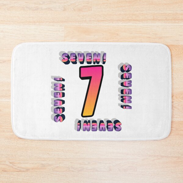 Item preview, SEVEN | F.R.I.E.N.D.S. Design Sticker, Pin, Shirt etc. designed and sold by eggface.sandwich.